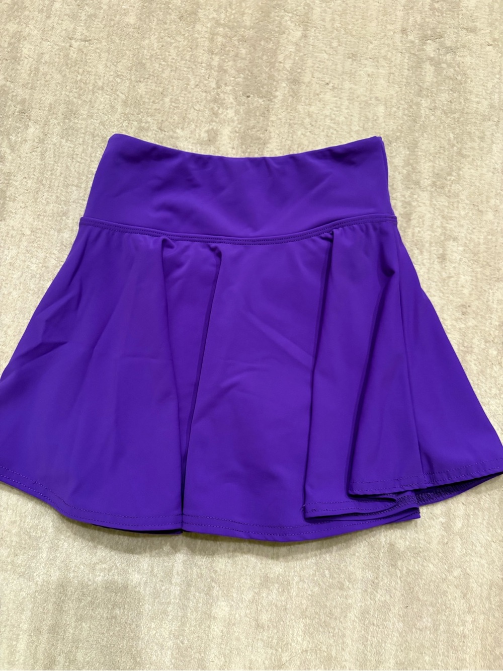 Dori Creations- Girls' Performance Skort in Vibrant Purple. Size 8/10.Worn once!